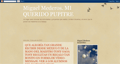 Desktop Screenshot of miqueridopupitre.blogspot.com