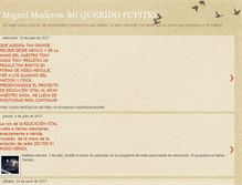 Tablet Screenshot of miqueridopupitre.blogspot.com