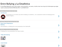 Tablet Screenshot of laestadisticaayudaconelbullying.blogspot.com