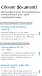 Mobile Screenshot of crkvenidokumenti.blogspot.com