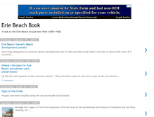 Tablet Screenshot of eriebeachbook.blogspot.com
