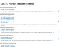 Tablet Screenshot of general-musical-accessories-stores.blogspot.com