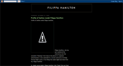 Desktop Screenshot of filippa-hamilton-bio.blogspot.com