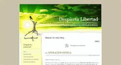 Desktop Screenshot of despiertalibertad.blogspot.com