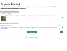 Tablet Screenshot of despiertalibertad.blogspot.com
