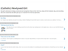 Tablet Screenshot of catholicweddinggirl.blogspot.com