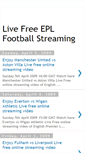Mobile Screenshot of live-free-football.blogspot.com
