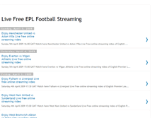 Tablet Screenshot of live-free-football.blogspot.com