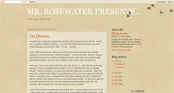 Desktop Screenshot of mrrosewaterpresents.blogspot.com