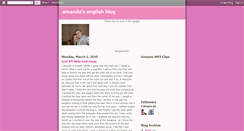 Desktop Screenshot of amandahamblen.blogspot.com