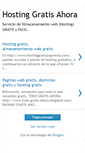 Mobile Screenshot of hosting-gratis-ahora.blogspot.com