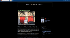 Desktop Screenshot of partnersingrace.blogspot.com