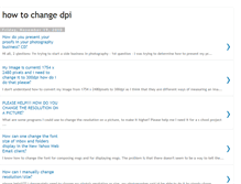 Tablet Screenshot of howtochangedpi.blogspot.com