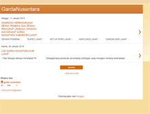 Tablet Screenshot of gardanusantara.blogspot.com