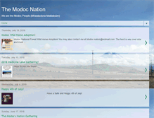 Tablet Screenshot of modoc-nation.blogspot.com