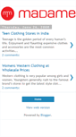 Mobile Screenshot of madameonline.blogspot.com