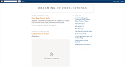 Desktop Screenshot of dreamingofcobblestones.blogspot.com