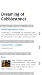 Mobile Screenshot of dreamingofcobblestones.blogspot.com