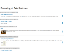 Tablet Screenshot of dreamingofcobblestones.blogspot.com