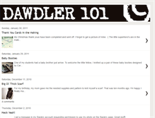 Tablet Screenshot of dawdler-101.blogspot.com