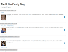 Tablet Screenshot of dobbsfam.blogspot.com