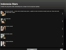 Tablet Screenshot of indonesia-stars.blogspot.com