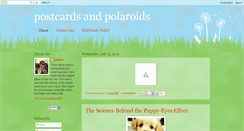 Desktop Screenshot of postcards-and-polaroids.blogspot.com