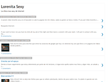 Tablet Screenshot of lorenita-sexy.blogspot.com