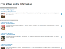 Tablet Screenshot of free-offers-online-information.blogspot.com