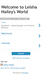 Mobile Screenshot of leishahailey.blogspot.com