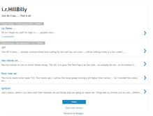 Tablet Screenshot of irhillbilly.blogspot.com