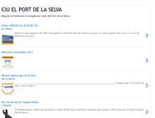 Tablet Screenshot of ciuelportdelaselva.blogspot.com