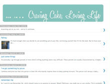 Tablet Screenshot of cravingcake.blogspot.com