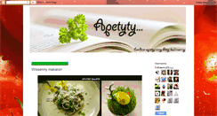 Desktop Screenshot of apetyty.blogspot.com