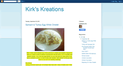 Desktop Screenshot of kirkskreations.blogspot.com