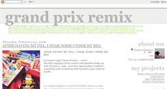 Desktop Screenshot of grandprixremix.blogspot.com