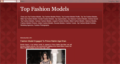 Desktop Screenshot of fashion-models-info.blogspot.com