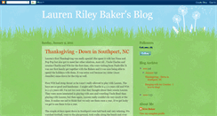 Desktop Screenshot of laurenrileybaker.blogspot.com