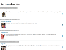 Tablet Screenshot of fiestasdesanisidro.blogspot.com
