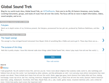 Tablet Screenshot of globalsoundtrek.blogspot.com