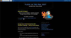 Desktop Screenshot of flashinthepan2007.blogspot.com