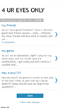 Mobile Screenshot of forureyes-only.blogspot.com