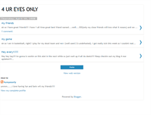 Tablet Screenshot of forureyes-only.blogspot.com
