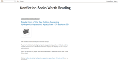 Desktop Screenshot of nonfiction-books.blogspot.com