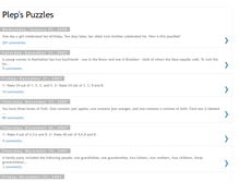 Tablet Screenshot of plepspuzzles.blogspot.com