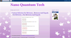 Desktop Screenshot of nanoquantumtech.blogspot.com