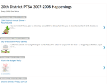 Tablet Screenshot of 20thdistrictptsa2007-2008happenin.blogspot.com