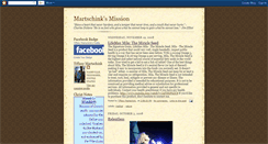 Desktop Screenshot of martschinkmissions.blogspot.com