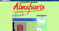 Desktop Screenshot of laalmafuerte.blogspot.com