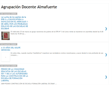 Tablet Screenshot of laalmafuerte.blogspot.com